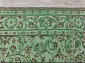 Tapis en soie noué à la main de haute qualité grande laine Oushak Style turc conception abstraite ensembles de tapis pour la maison chambre décor porte - Product Image 6