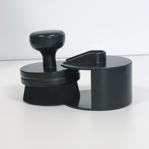 OEM piccola poliammidi spazzola per capelli a forma di timbro per lucidare il pneumatico 63 mm folta in pelle con setola per Auto spazzola per dettagli Auto - Product Image 3