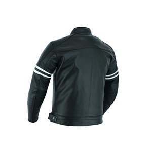 Vêtements de sport décontractés pour hommes, coupe-vent respirant de haute qualité, veste en cuir de motard, col montant, course - Product Image 2