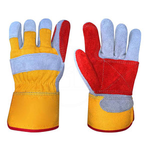 Cut Resistant Leather Working <b>Gloves</b> Anti-Heat Waterproof for Screen Durable Material <b>Silicone</b>-Free Powder-Free - Product Image 1