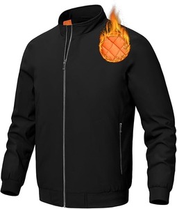 Vestes de bombardier pour hommes en gros sur mesure OEM vestes de bombardier hip hop sur mesure fabricant de blouson aviateur pour hommes - Product Image 3