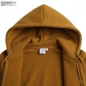 Wholesale Unisex Polyester Cotton Fleece Pullover Hoodies Manufacturer Custom Logo <b>Black</b> Plain Blank Men Hoodie <b>Sweatshirts</b> - Product Image 6