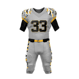 Camiseta de Fútbol Americano de Diseño Personalizado del Fabricante, Transpirable, Estampada, Talla Grande, Sublimada, de Manga Corta - Product Image 5