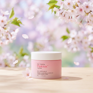 Masque facial purifiant rose professionnel Derladie, lissant les pores, réparateur de la barrière cutanée, complexe détoxifiant au kaolin, masque coréen à l'argile, pour tous types de peaux - Product Image 3