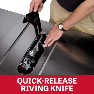 เลื่อยวงเดือนขนาด 10 นิ้ว รุ่นดีลักซ์ พร้อมใบเลื่อยขนาด 50 นิ้ว กำลัง 3 แรงม้า 230 โวลต์ 1 เฟส สำหรับงานอุตสาหกรรมและงานไม้ DIY - Product Image 5