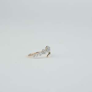 Elegante anillo de diamante cultivado en laboratorio corte redondo VS1 IGI SGL certificado Oro rosa oro plata compromiso boda joyería proveedor - Product Image 3