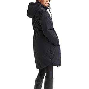 Parka chaude personnalisée longs manteaux veste universitaire bouffante à capuche mode respirante vestes pour femmes du Pakistan - Product Image 5