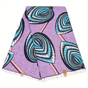 Wholesale Africa Print Veritable Wax Block Fabric Ankara Java and Holland Style African Wax Print Fabric