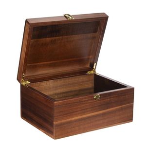 Caja de regalo de madera de Mejor Diseño de gran capacidad, caja de cosméticos para decoración navideña - Product Image 3