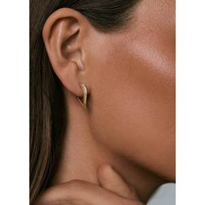 Boucles d'oreilles pendantes en diamant Viola Baguette, bijoux élégants en diamant pour femmes - Product Image 4