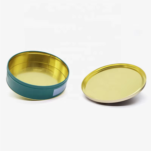 Venta caliente de fábrica de impresión personalizada de gama alta segura y reciclable de grado alimenticio de forma redonda lata de galletas almacenamiento impermeable - Product Image 3