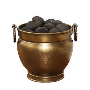 Rustic Pewter Plating New Design <b>Coal</b> <b>Bucket</b> Metal Iron <b>Coal</b> <b>Bucket</b> With Handle Fireplace Set & Accessories <b>Coal</b> <b>Bucket</b> - Product Image 6