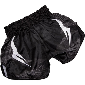 Nuevo estilo hecho a medida Muay Thai Shorts Color sólido hecho en Pakistán Muay Thai Shorts para hombres - Product Image 5