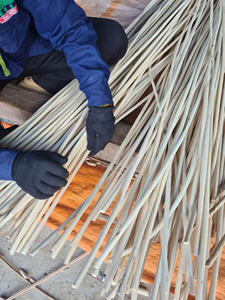 แกนหวายกลม ขายส่งหวายธรรมชาติสำหรับงานฝีมือเฟอร์นิเจอร์ - Product Image 2