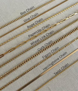 Chaîne en laiton pour homme et femme, à porter tous les jours - Product Image 5