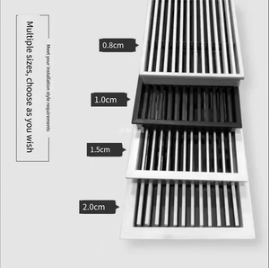 Nouvelle conception 2026, <span class=keywords><strong>grille</strong></span> d'aération en PP rectangulaire blanche et noire, <span class=keywords><strong>grille</strong></span> d'aération artistique <span class=keywords><strong>de</strong></span> nouvelle conception - Product Image 6