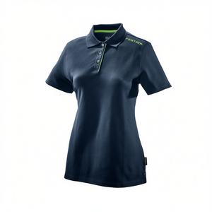 เสื้อโปโลสีน้ำเงินเข้มสำหรับผู้หญิง Festool ประเภทสินค้ารองเท้าส้นเตี้ย - Product Image 2
