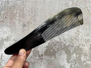 หวีเขาควายขัดมันสัตว์มีสไตล์กันน้ำกำหนดขนาดได้เองใช้ตกแต่งงานฝีมือในครัวเรือน - Product Image 2