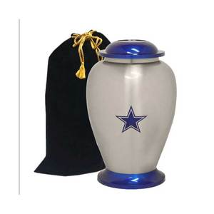 Urna de artesanía para cenizas, suministros funerarios, venta al por mayor, urna de aluminio, artesanía de cremación en La India con alta calidad - Product Image 3