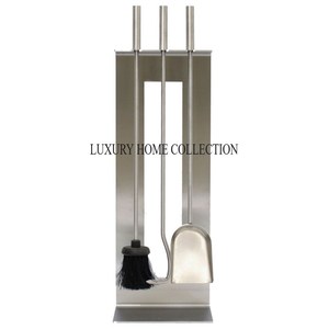 Multi-purpose stainless steel <b>fire</b> <b>pit</b> tool kit with extra-long handles and high heat resistance <b>for</b> easy <b>fire</b> maintenance - Product Image 2