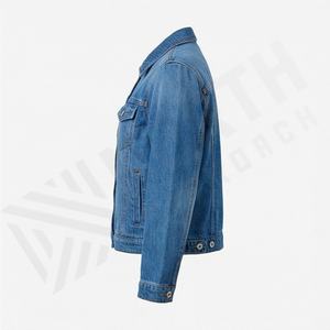 Veste en jean décontractée pour femmes OEM, manches longues, respirante, chaude, élégante, rembourrage en coton personnalisé, dernier design, tendance de la mode, manteau tendance - Product Image 3
