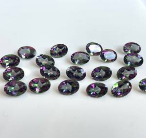 Topacio Místico Natural 7x9mm Ovalado Facetado de Excelente Calidad - Topacio Místico Ovalado Facetado - Product Image 6