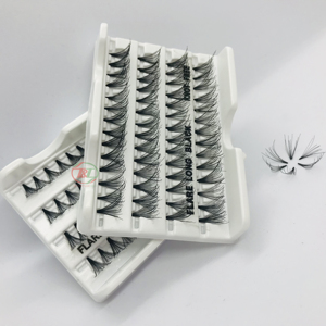 Extensiones de pestañas de volumen prefabricadas de alta calidad de Vietnam Bandeja de pestañas sin nudos Suministro de ventiladores - Product Image 5