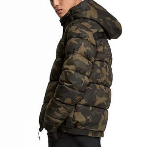 High Quality Men's <b>Puffer</b> <b>Jacket</b> New Fashionable Waterproof Summer Long <b>Thin</b> Customized Logo on Front - Product Image 3
