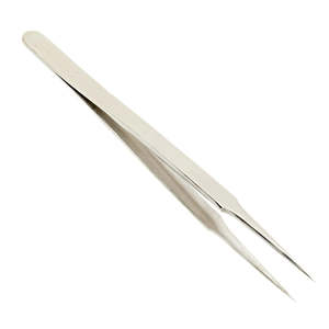 Pinzas profesionales para pestañas de acero inoxidable, pinzas para pestañas curvas para extensión de pestañas con logotipo personalizado - Product Image 6