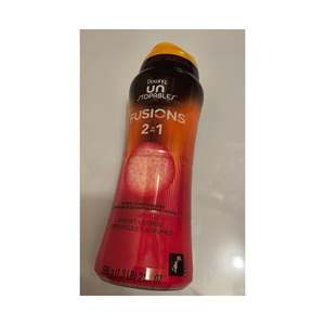 Downy Unstopables Fusions In-Wash Scent Booster Laundry Beads, Sunset and Citrus Scent, 21,1 oz, 2 en 1 All Day Freshness - Product Image 2