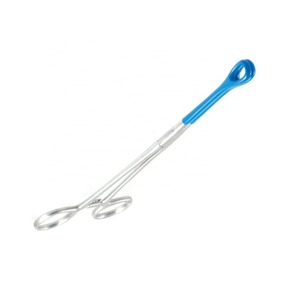 Pinces à éponge en acier inoxydable, vente en gros, revêtement bleu, 9.50 pouces, droite, médecine vétérinaire, Instruments chirurgicaux - Product Image 6