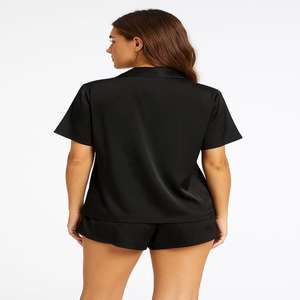 Ensemble de lingerie sexy pour femmes avec franges, trois pièces, robe de nuit avec soutien-gorge et culotte, ensemble de chemises de nuit confortables en soie lisse - Product Image 3