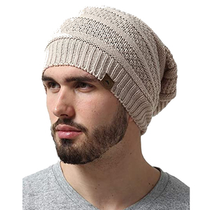 New Winter Men's <b>Slouchy</b> <b>Beanies</b> Stylish Knitted Sport <b>Beanie</b> Breathable Travel-Appropriate International Sportar Wholesale - Product Image 4
