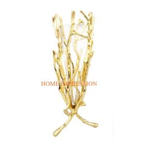 Jarrones de flores hechos a mano de diseño moderno, macetas de decoración de mesa con forma de cuerno único, último estilo indio para Decoración de mesa de suelo del hogar - Product Image 6