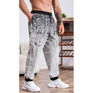 Pantalon de jogging en molleton de coton pour hommes Pantalon de jogging surdimensionné de haute qualité à la mode Streetwear - Product Image 1