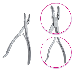 คีมถอดต่อผมสแตนเลสแบบมืออาชีพ น้ำหนักเบา ใช้ซ้ำได้ คุณภาพเกรด A+ ฟังก์ชั่น 2-in-1 สำหรับใช้งานเชิงพาณิชย์ - Product Image 2