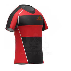 Meilleures ventes Ensembles de maillots de rugby confortables et respirants Haute qualité 100% polyester Écologique Manches courtes Vente chaude - Product Image 4