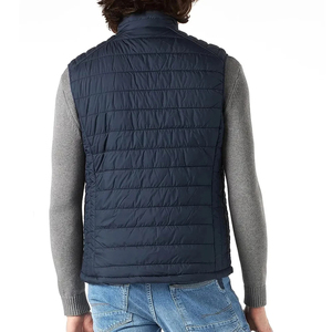 Chaleco Acolchado para Hombre, Sin Mangas, con Capucha, Ligero, Impermeable, Cortavientos, Transpirable, para Otoño e Invierno - Product Image 4