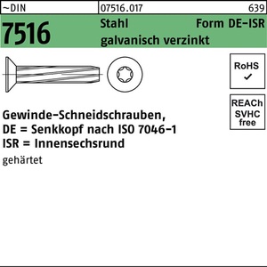 Tornillo Autorroscante DIN 7516 SEKO ISR DE M5x20-T25 Acero Paquete de 500 Piezas - Product Image 1
