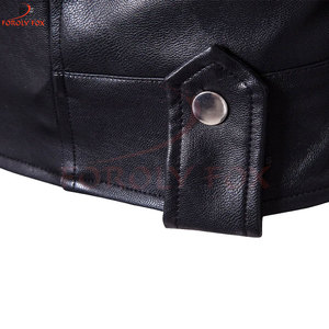 Manteaux d'extérieur en cuir pour hommes avec veste d'hiver vestes de mode pour hommes avec logo sur mesure, votre propre conception - Product Image 5