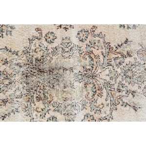 Oriental Beige Vert 6.2 X 9.8ft Tapis Turc Fait Main Style Classique Couloir Classique pour Salon Chambre Chevet Rectangulaire - Product Image 5