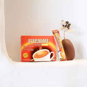 Poudre de café instantané du Vietnam 4in1 de haute qualité facile à utiliser avec de la crème de saveurs de noix et des goûts de fruits emballage de boîte pour les femmes - Product Image 3