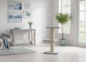โพสต์ขูดคุณภาพสูงป่าเงิน amistar สำหรับแมวและลูกแมวทุกสายพันธุ์และขนาด - Product Image 5