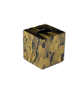 Caja de pañuelos de mármol para oficina y hogar, artículo decorativo de mesa para artesanía, caja de pañuelos de mármol para precio al por mayor - Product Image 4