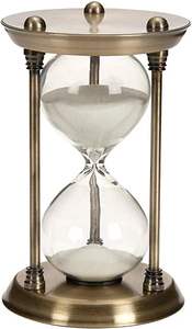 Sablier en métal fonctionnel, parfait pour la gestion du temps, les séances d'étude, les bureaux et les présentoirs décoratifs à la maison - Product Image 6