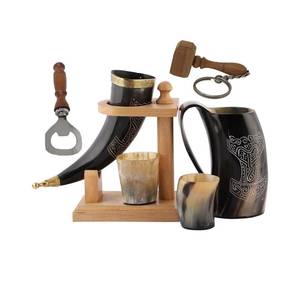 Unique Handmade Polished Animal Style Horn Mug Rustic Eco-Friendly Drinkware Durable Natural for Coffee Tea <b>Whisky</b> Outdoor Home - Product Image 1