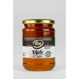 Tissi EU Linden Honey <b>Mason</b> <b>Jar</b> 500g Amber 12 Pack Set - Product Image 1