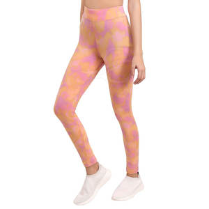 Gran oferta, mallas de cintura alta para mujer con realce de glúteos, diseño personalizado, patrón sólido, pantalones de cintura media - Product Image 2