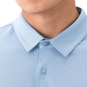 Camiseta Polo de alta calidad para hombre, tela de punto de seda de algodón fino orgánico, nuevo diseño de moda, Impresión de logotipo personalizado de calidad Superior - Product Image 5