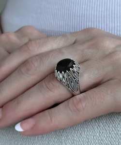 Độc Đáo Của <span class=keywords><strong>Ruby</strong></span> Zoisite Đồ Nư Đồ Nư Nhẫn 925K Sterling Silver Handmade Phụ Nữ Của Cocktail Vòng Cổ Điển Thiết Kế Hoa Món Quà Đặc Biệt Cho Cô - Product Image 5